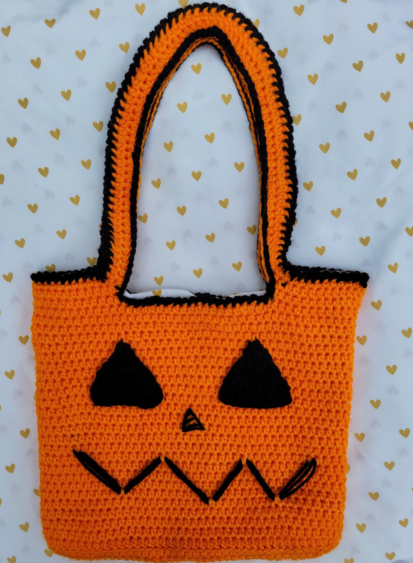 Halloween Jack O Lantern Inspired Bag