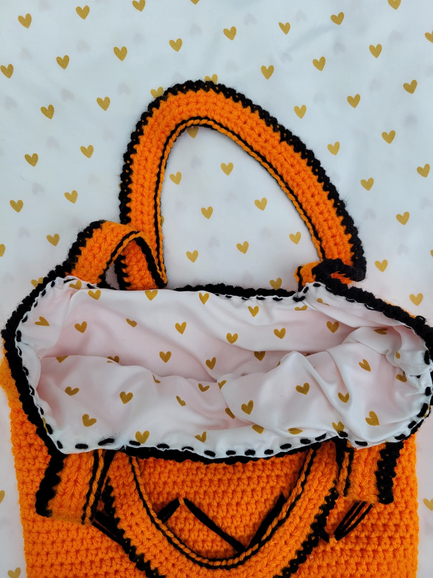 Halloween Jack O Lantern Inspired Bag