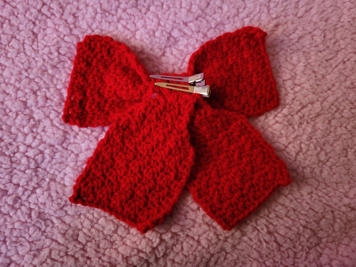 Large Hair Bow Clips