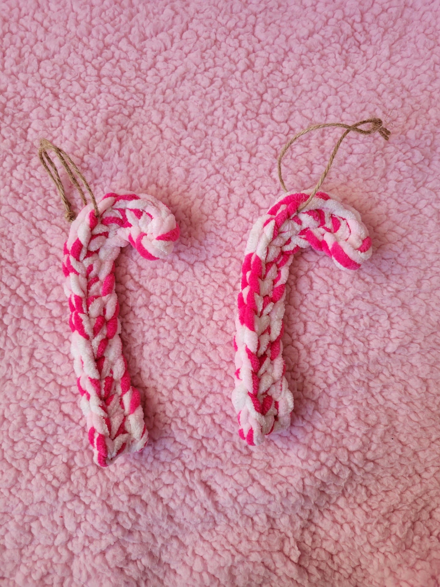 Striped Candy Cane Ornaments